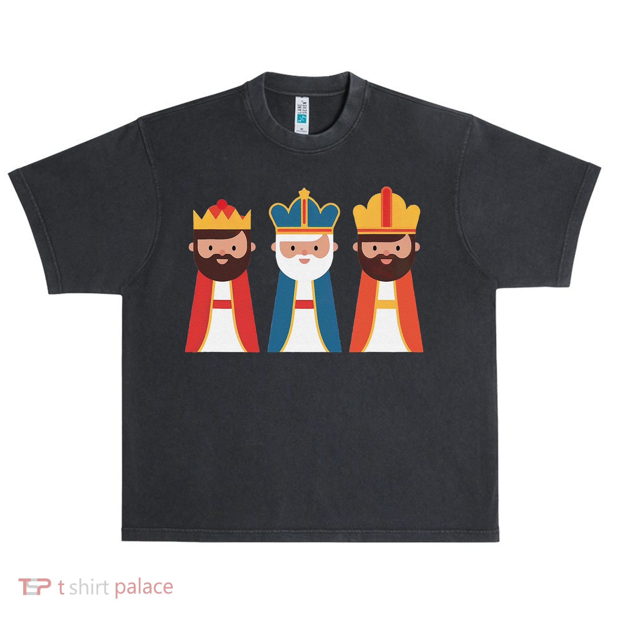 Epiphany Feliz Dia De Reyes Three Wise Happy Holy Kings Urban Oversized Heavyweight T-Shirt