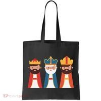 Epiphany Feliz Dia De Reyes Three Wise Happy Holy Kings Tote Bag thumb 0