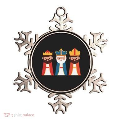 Epiphany Feliz Dia De Reyes Three Wise Happy Holy Kings Ornament