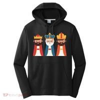 Epiphany Feliz Dia De Reyes Three Wise Happy Holy Kings Performance Fleece Hoodie thumb 0