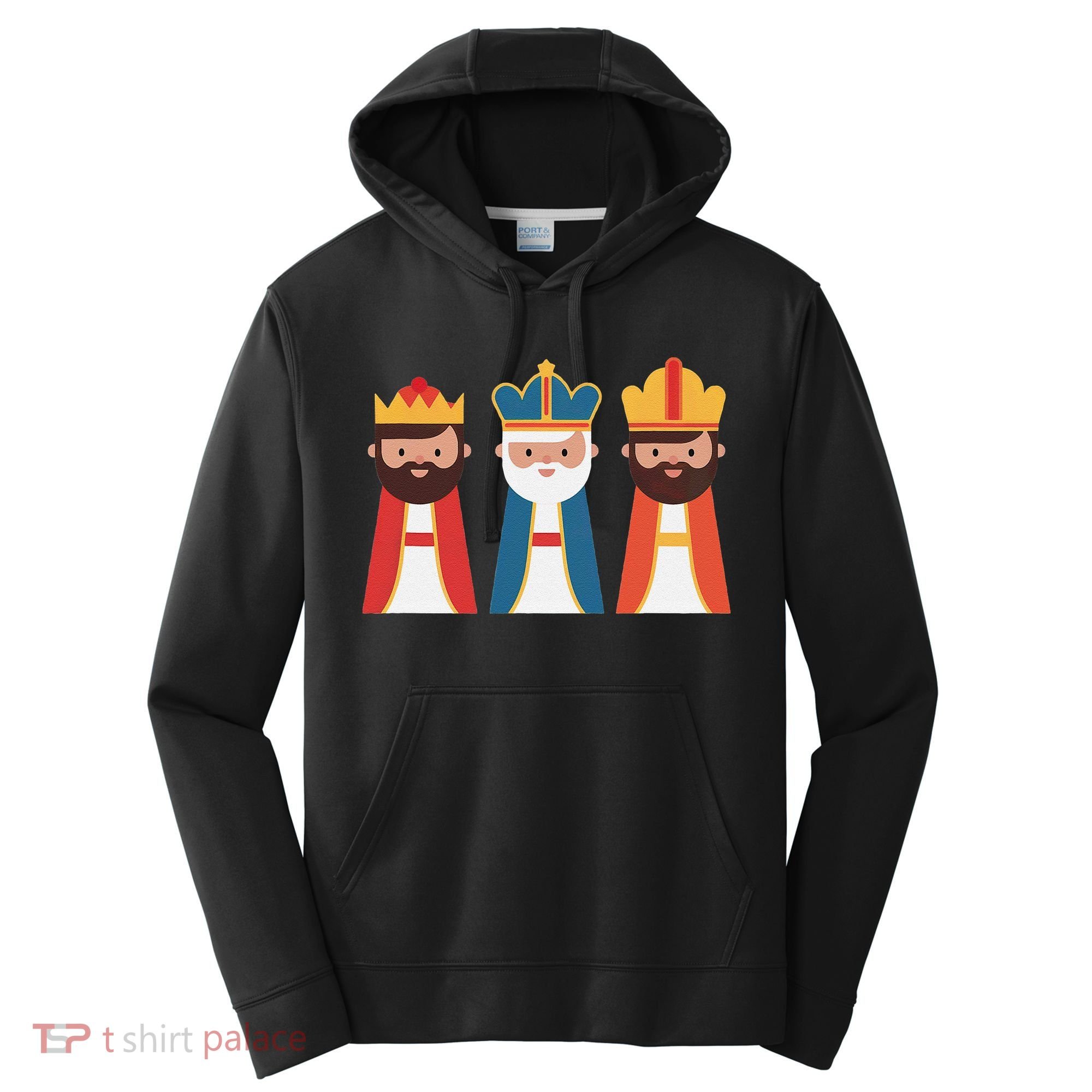 Epiphany Feliz Dia De Reyes Three Wise Happy Holy Kings Performance Fleece Hoodie