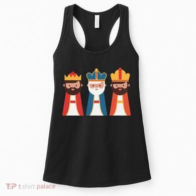 Epiphany Feliz Dia De Reyes Three Wise Happy Holy Kings Women's Tank Top