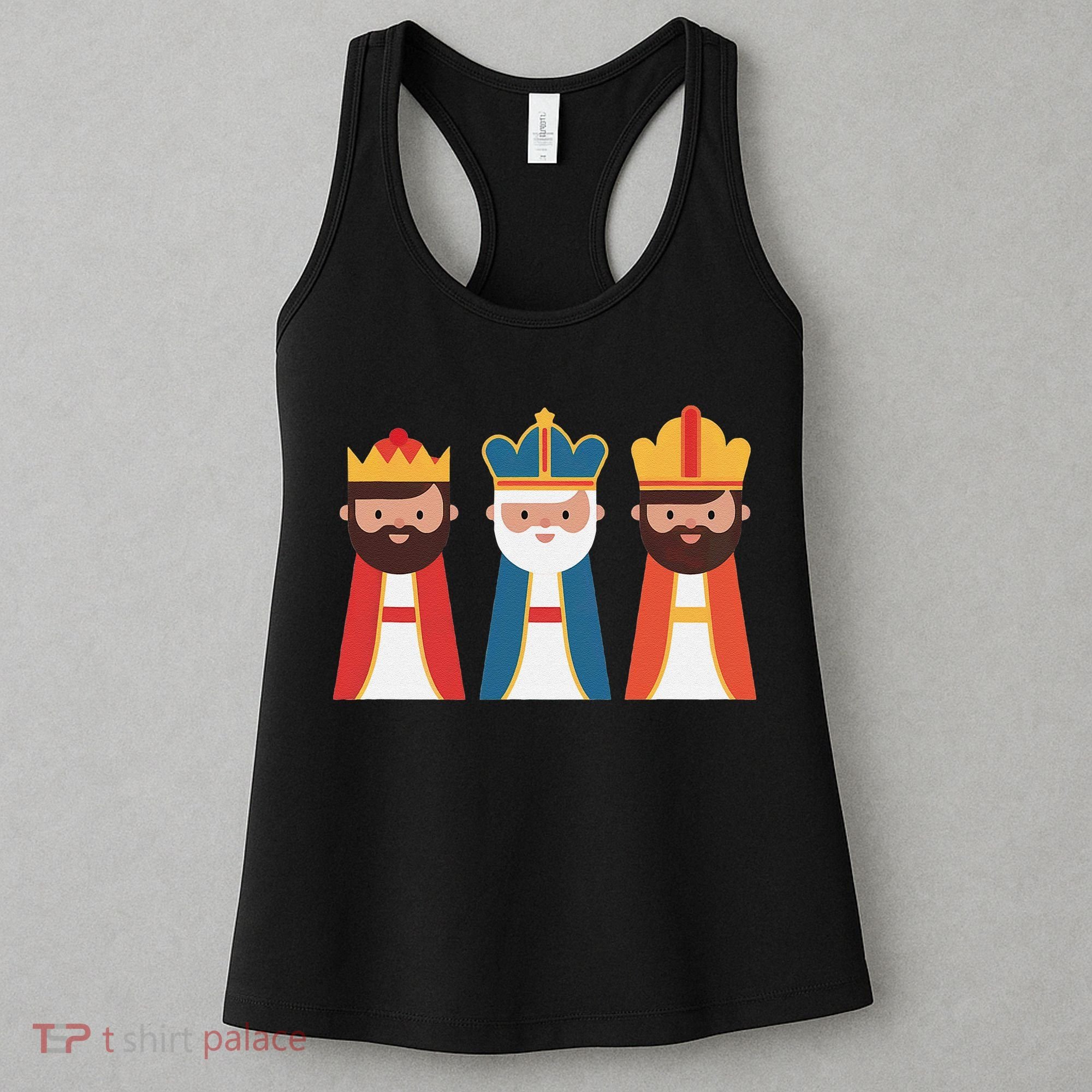 Epiphany Feliz Dia De Reyes Three Wise Happy Holy Kings Women's Tank Top