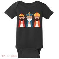 Epiphany Feliz Dia De Reyes Three Wise Happy Holy Kings Baby Bodysuit thumb 0