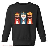Epiphany Feliz Dia De Reyes Three Wise Happy Holy Kings Toddler Sweatshirt thumb 0