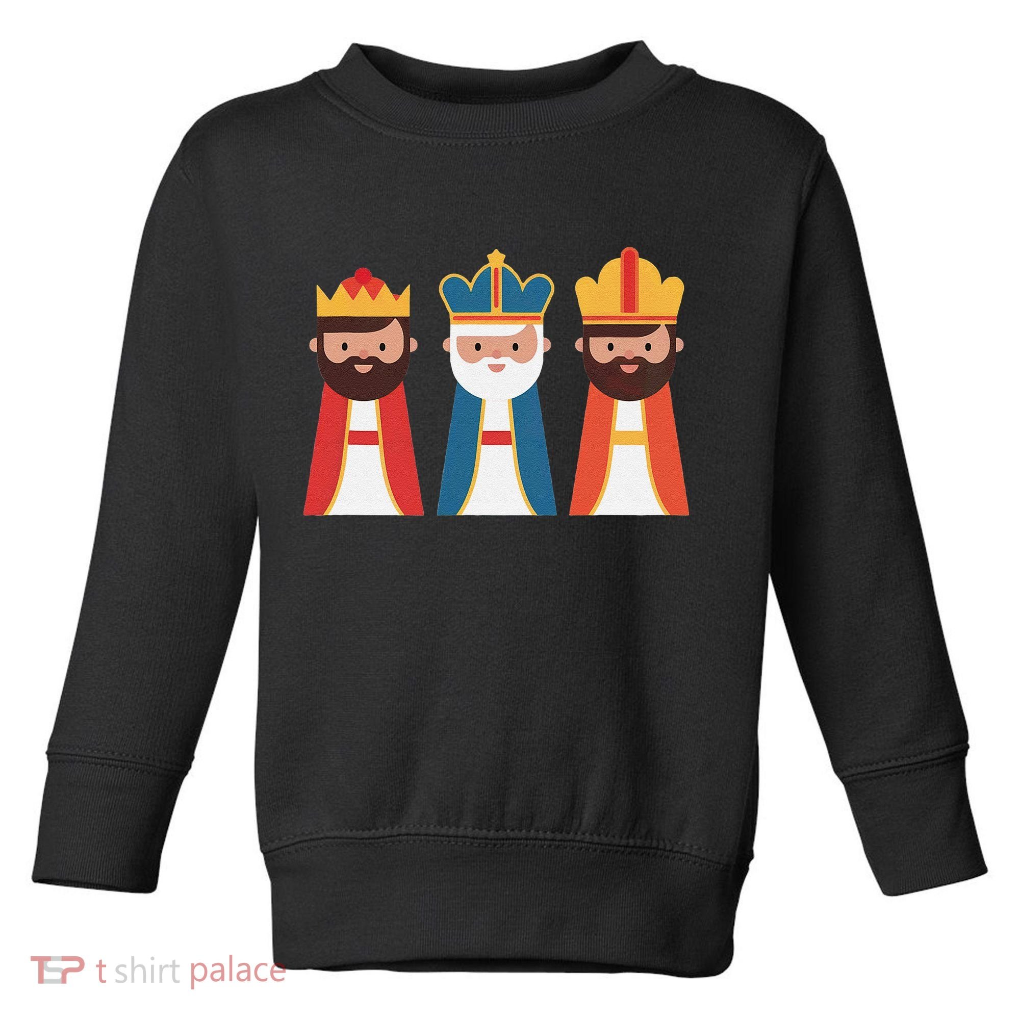 Epiphany Feliz Dia De Reyes Three Wise Happy Holy Kings Toddler Sweatshirt