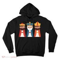 Epiphany Feliz Dia De Reyes Three Wise Happy Holy Kings Tall Hoodie thumb 0
