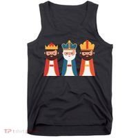 Epiphany Feliz Dia De Reyes Three Wise Happy Holy Kings Tank Top thumb 0