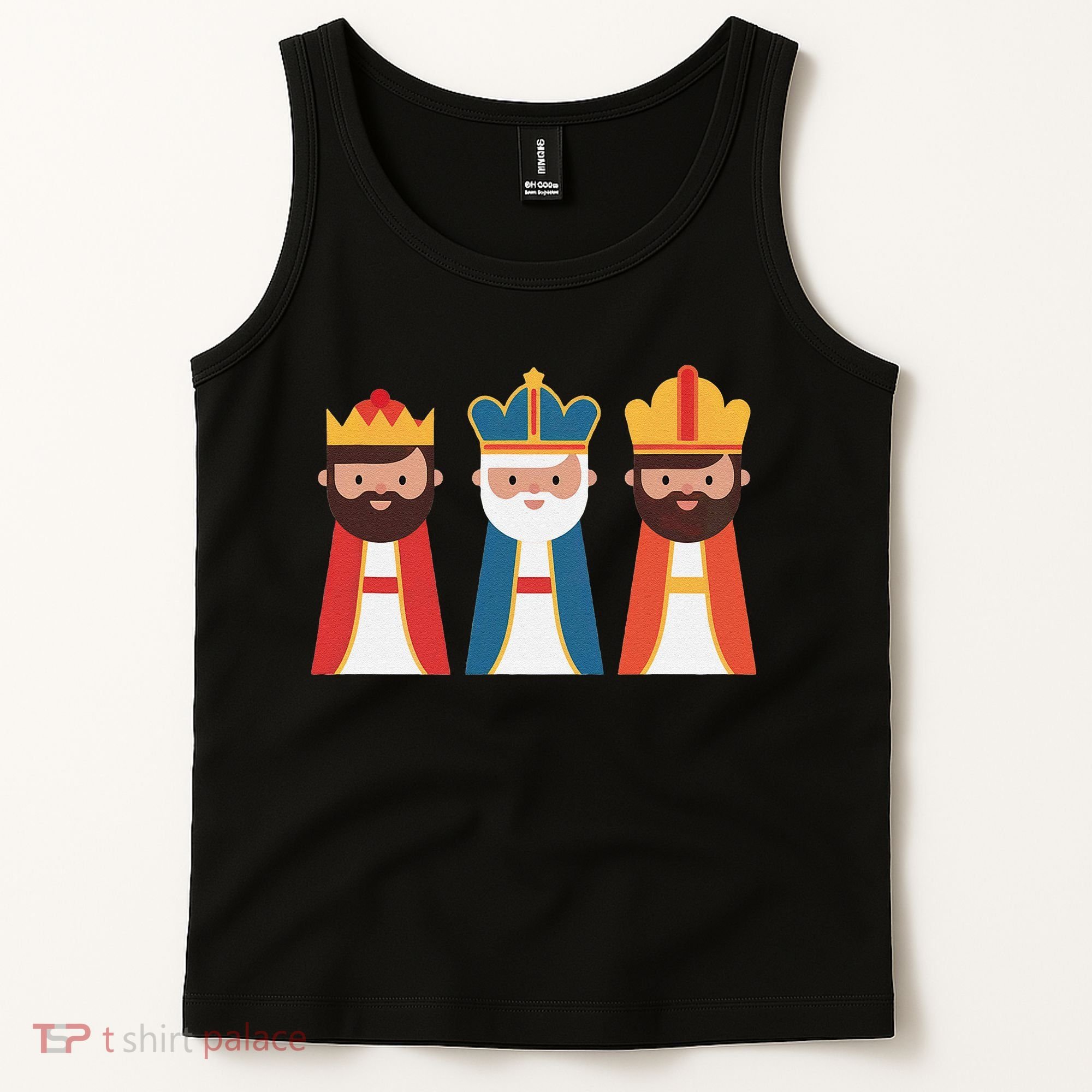 Epiphany Feliz Dia De Reyes Three Wise Happy Holy Kings Tank Top