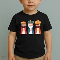 Epiphany Feliz Dia De Reyes Three Wise Happy Holy Kings Toddler T-Shirt thumb 2
