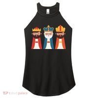Epiphany Feliz Dia De Reyes Three Wise Happy Holy Kings Women's Perfect Tri Rocker Tank thumb 0