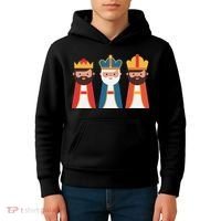Epiphany Feliz Dia De Reyes Three Wise Happy Holy Kings Kids Hoodie thumb 4