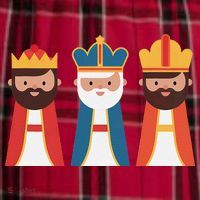 Epiphany Feliz Dia De Reyes Three Wise Happy Holy Kings Women's Flannel Plaid Pajama Pants thumb 2