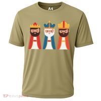 Epiphany Feliz Dia De Reyes Three Wise Happy Holy Kings Cooling Performance Crew T-Shirt thumb 0