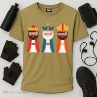 Epiphany Feliz Dia De Reyes Three Wise Happy Holy Kings Cooling Performance Crew T-Shirt thumb 3