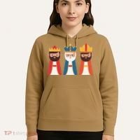 Epiphany Feliz Dia De Reyes Three Wise Happy Holy Kings Hoodie thumb 5