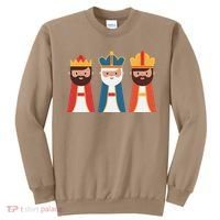 Epiphany Feliz Dia De Reyes Three Wise Happy Holy Kings Sweatshirt thumb 0