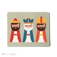 Epiphany Feliz Dia De Reyes Three Wise Happy Holy Kings Mousepad thumb 0