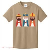 Epiphany Feliz Dia De Reyes Three Wise Happy Holy Kings Kids T-Shirt thumb 0