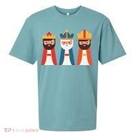Epiphany Feliz Dia De Reyes Three Wise Happy Holy Kings Sueded Cloud Jersey T-Shirt thumb 0