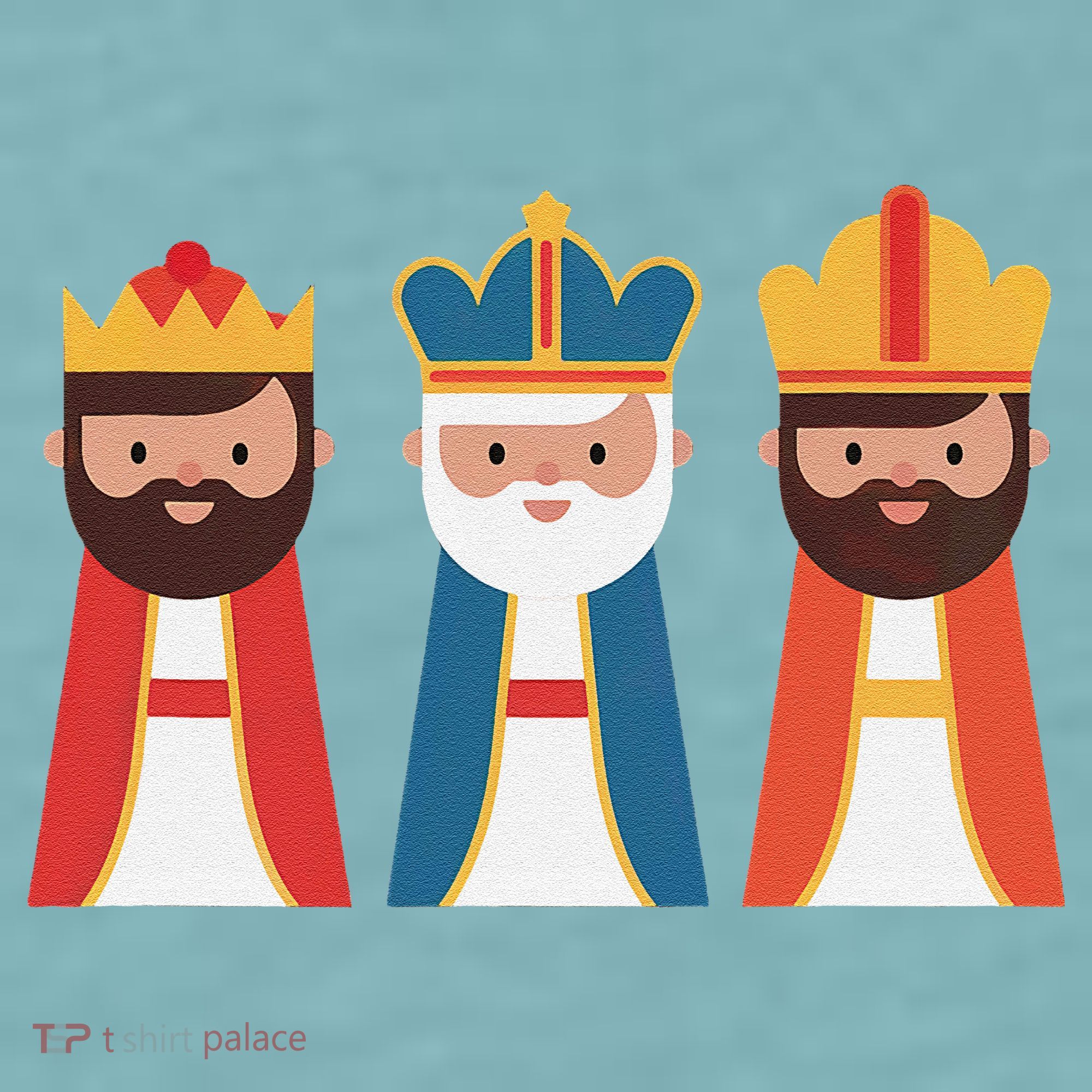 Epiphany Feliz Dia De Reyes Three Wise Happy Holy Kings Sueded Cloud Jersey T-Shirt