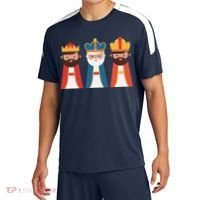 Epiphany Feliz Dia De Reyes Three Wise Happy Holy Kings Sport-Tek Competitor United Soccer Jersey thumb 0