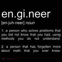 Engineer Funny Dictionary Definition Backpack thumb 2