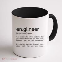 Engineer Funny Dictionary Definition Coffee Mug thumb 1