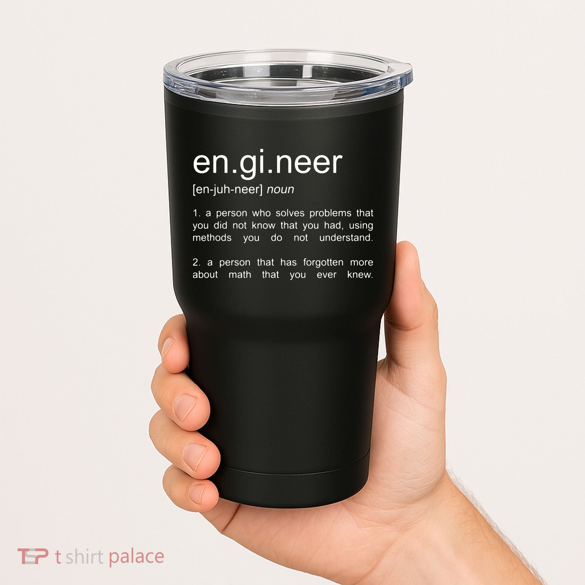 Engineer Funny Dictionary Definition Tumbler