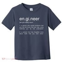 Engineer Funny Dictionary Definition Toddler T-Shirt thumb 0