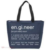 Engineer Funny Dictionary Definition Tote Bag thumb 0