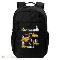 EggsCavator Funny Easter Egg Hunt Backpack thumb 0