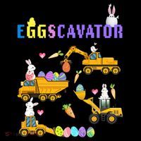 EggsCavator Funny Easter Egg Hunt Coffee Mug thumb 5