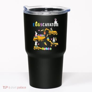 EggsCavator Funny Easter Egg Hunt Tumbler
