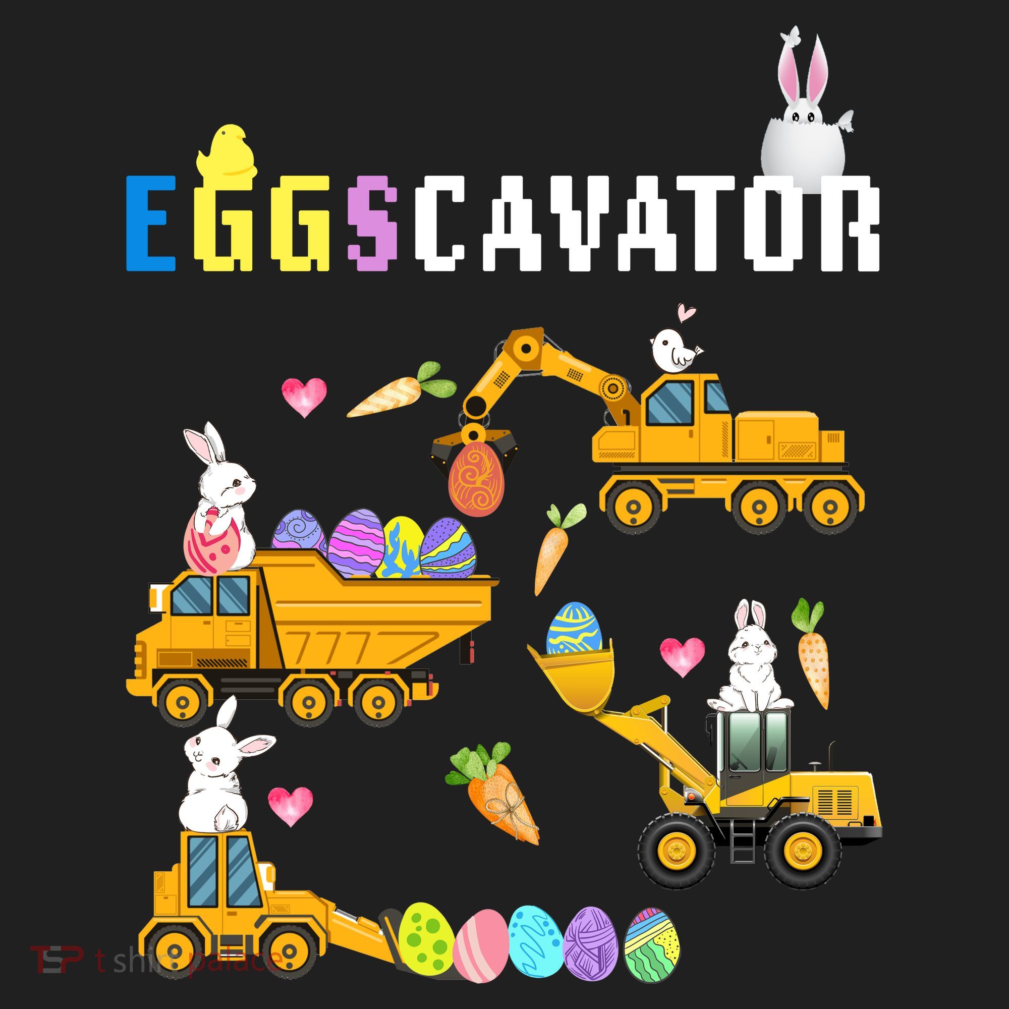EggsCavator Funny Easter Egg Hunt Tumbler