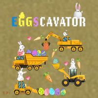 EggsCavator Funny Easter Egg Hunt Garment-Dyed Women's Muscle Tee thumb 6