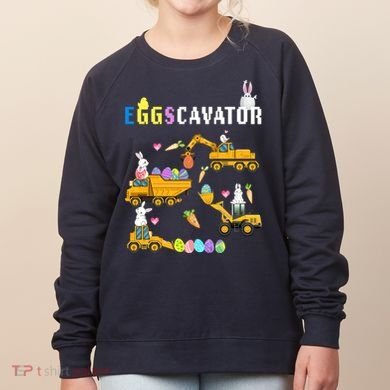 EggsCavator Funny Easter Egg Hunt Women's Sweatshirt