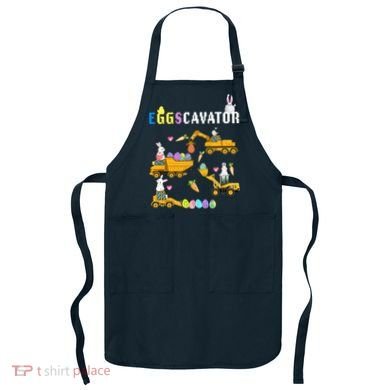 EggsCavator Funny Easter Egg Hunt Apron