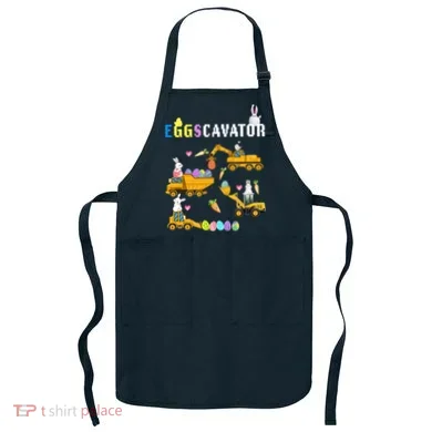 EggsCavator Funny Easter Egg Hunt Apron