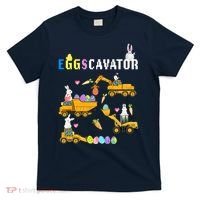 EggsCavator Funny Easter Egg Hunt T-Shirt thumb 0