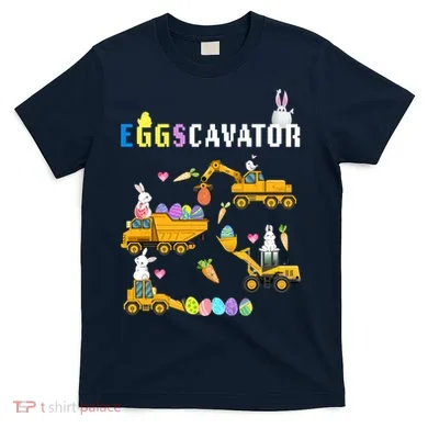 EggsCavator Funny Easter Egg Hunt T-Shirt