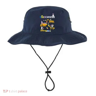 EggsCavator Funny Easter Egg Hunt Bucket Hat
