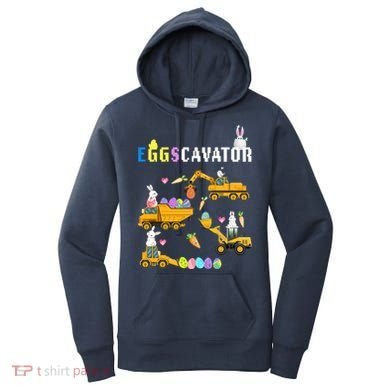 EggsCavator Funny Easter Egg Hunt Women's Hoodie
