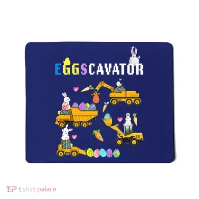 EggsCavator Funny Easter Egg Hunt Mousepad