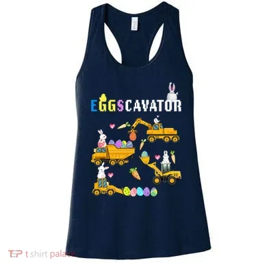 EggsCavator Funny Easter Egg Hunt Women's Tank Top