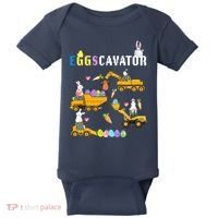 EggsCavator Funny Easter Egg Hunt Baby Bodysuit thumb 0