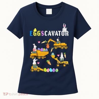 EggsCavator Funny Easter Egg Hunt Women's T-Shirt