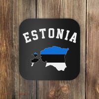 Estonian Flag Estonia Coaster thumb 0