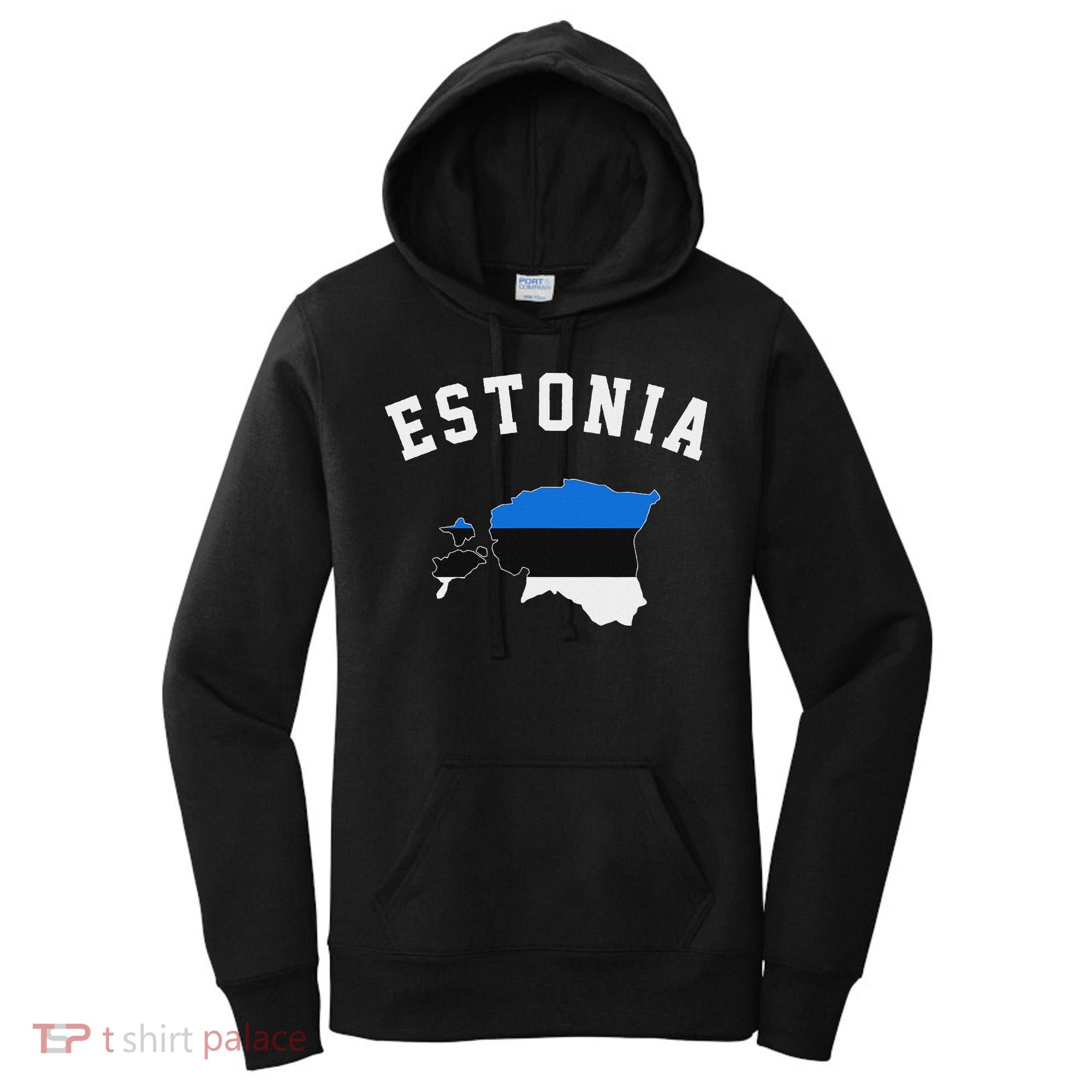 Estonian Flag Estonia Women's Hoodie