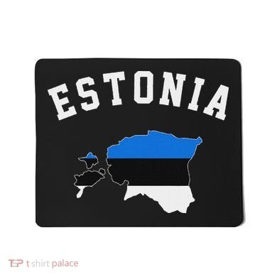Estonian Flag Estonia Mousepad